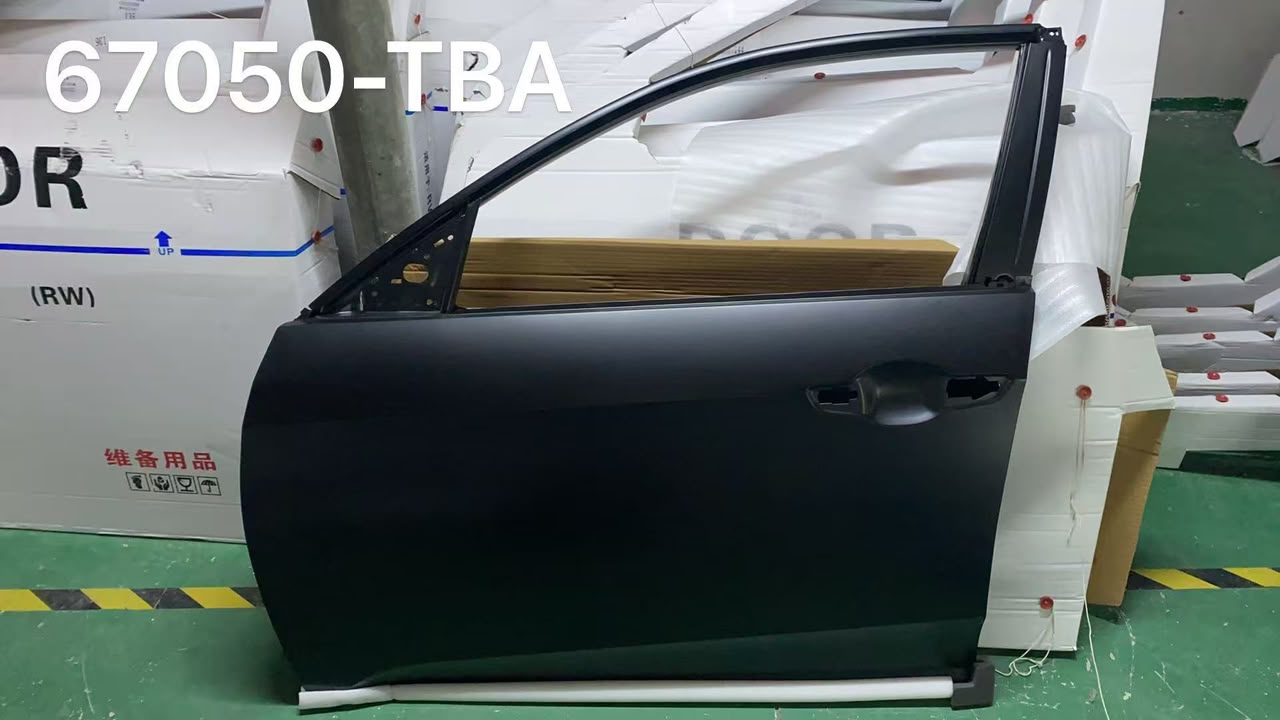 Replacement front car door shell