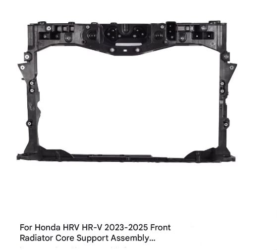 Honda HR-V 2023-2025 front radiator core support assembly